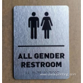 Restroom Signs ADA Compliant with Braille